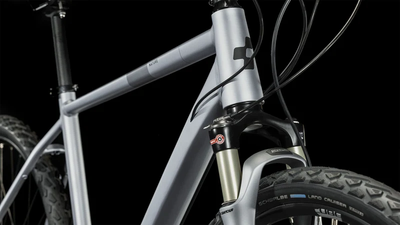 Cube Nature EXC Crossrad Diamant 28" polarsilver´n´black