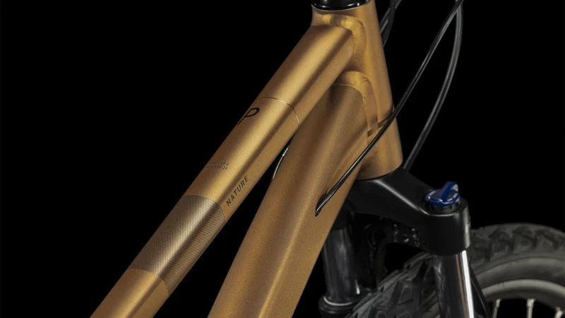 Cube Nature Pro Crossrad Trapeze 28" gold´n´black