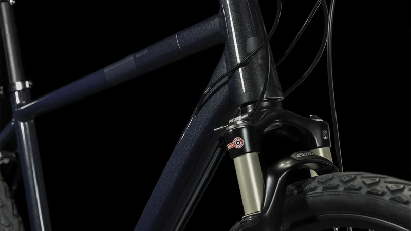 Cube Nature SLX Crossrad Diamant 28" grey´n´black
