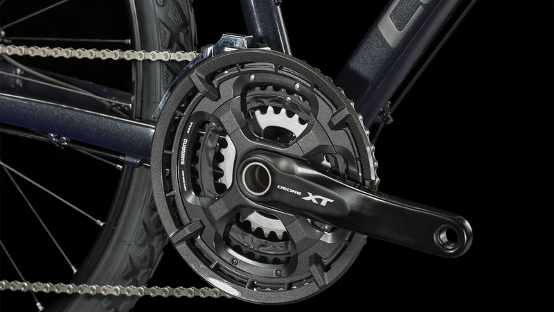 Cube Nature SLX Crossrad Diamant 28" grey´n´black