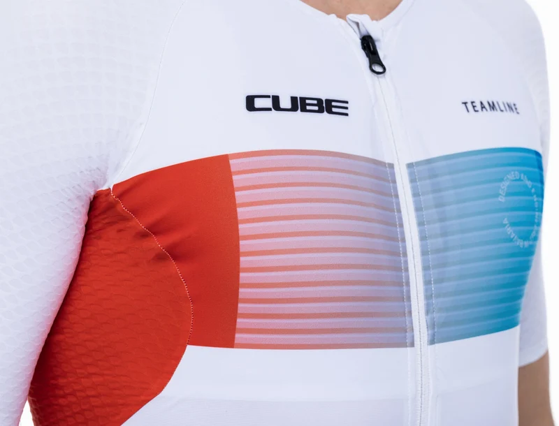 Cube Teamline TRI Suit black´n´blue´n´white