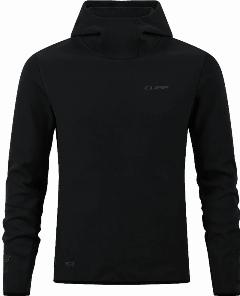 Cube Vertex Hoodie black