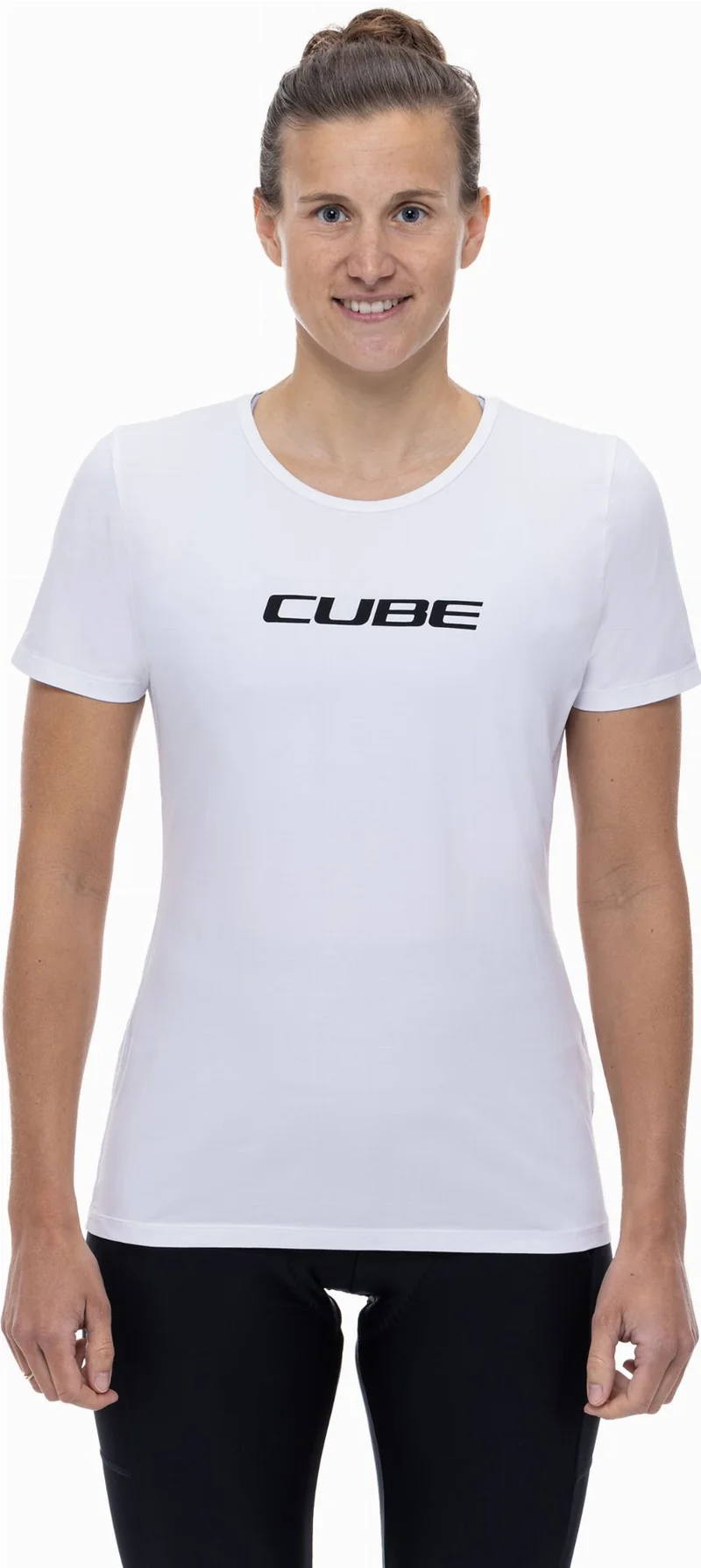Cube Organic WS T-Shirt Classic Logo white