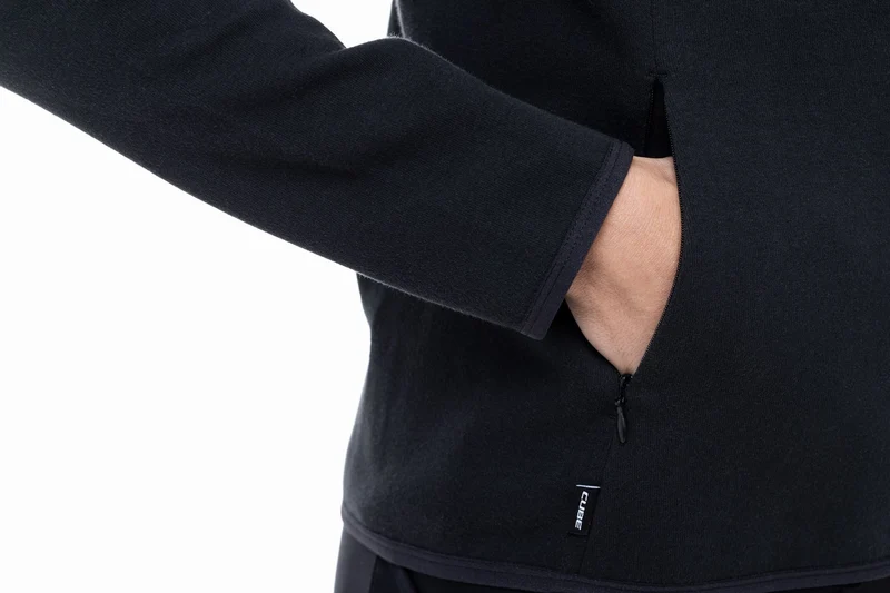 Cube WS Zip Hoodie Advanced black
