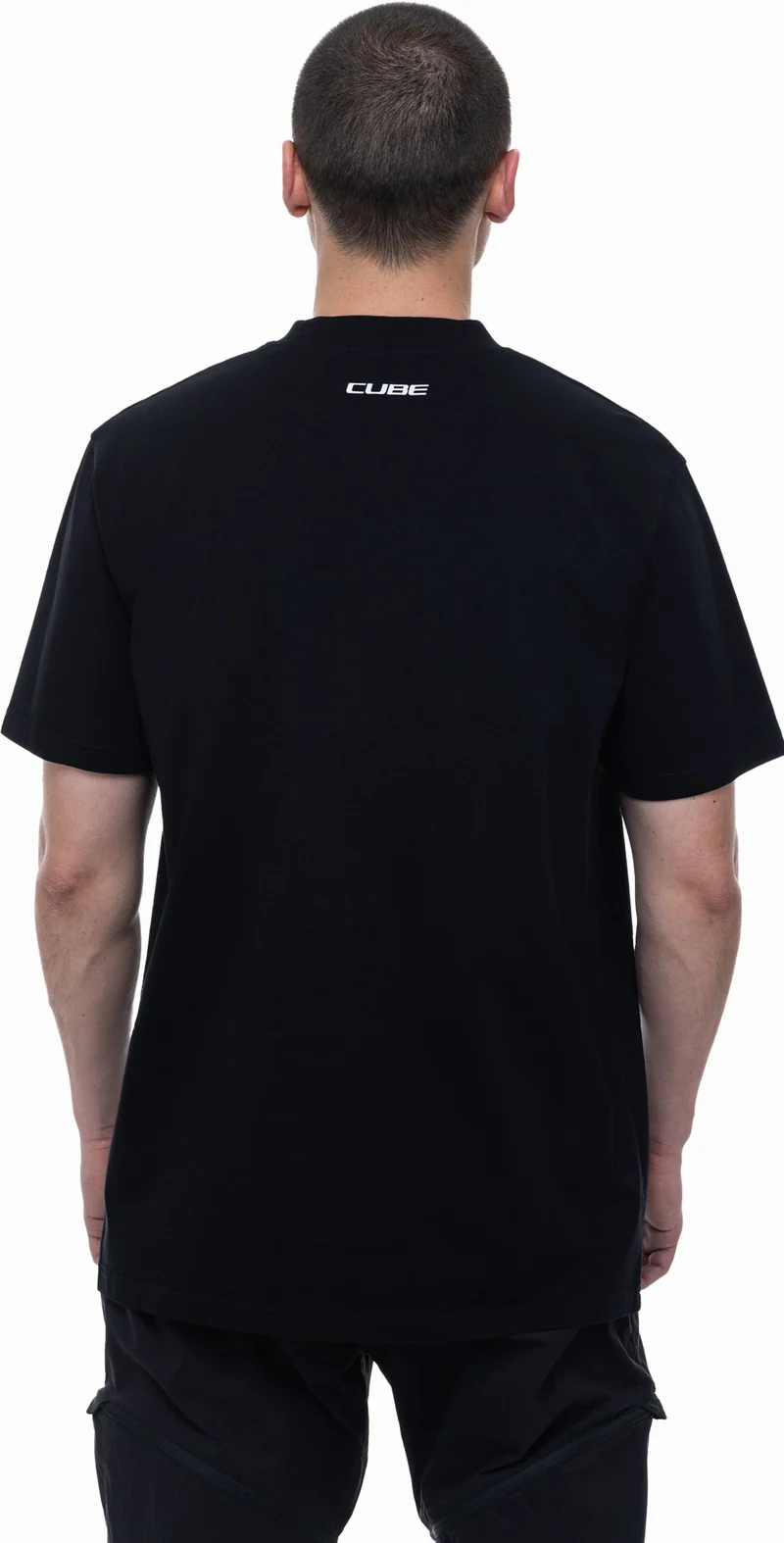 Cube Organic T-Shirt Actionteam GTY Fit black´n´white