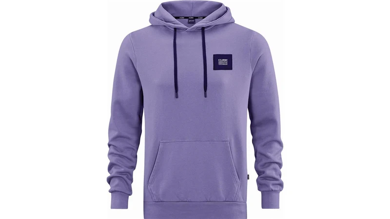 Cube Organic Hoodie violet