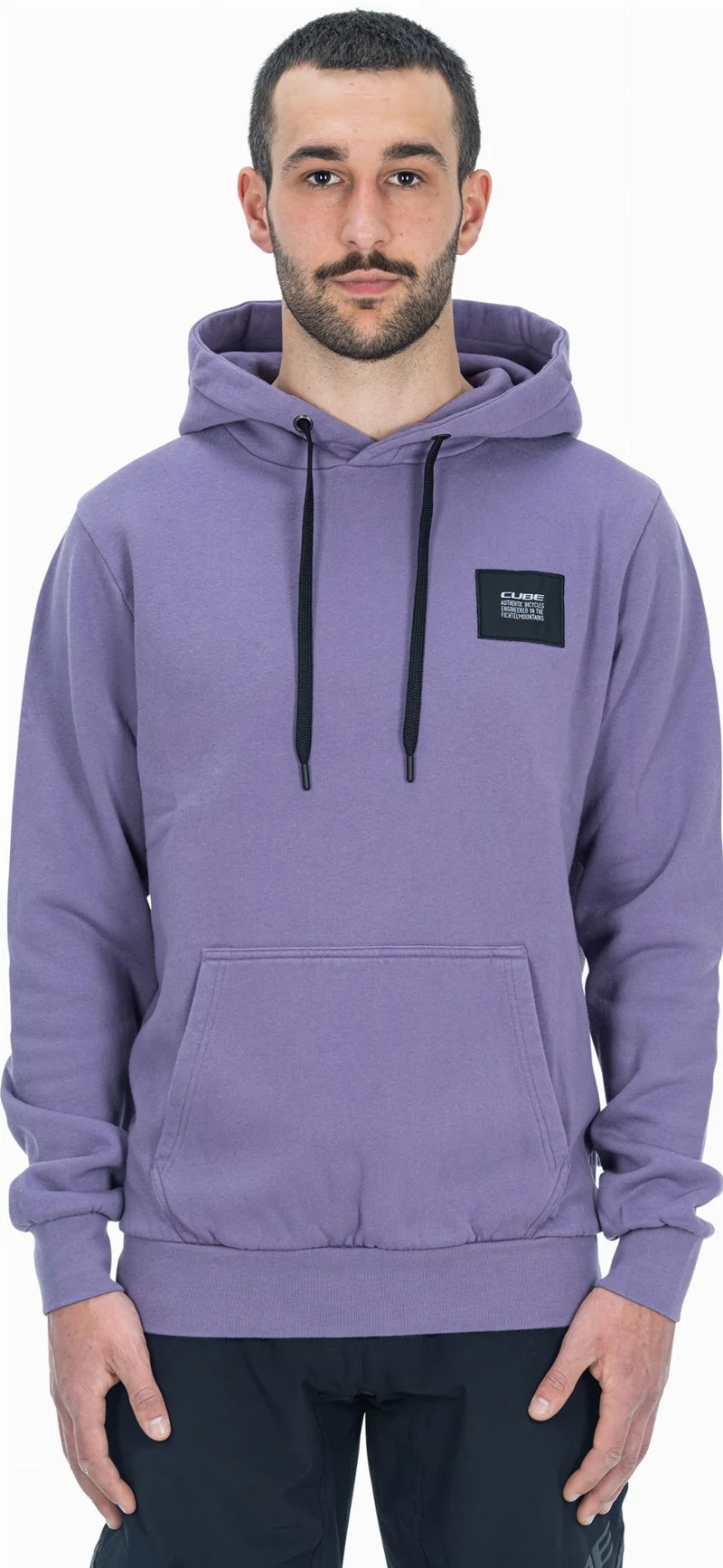 Cube Organic Hoodie violet