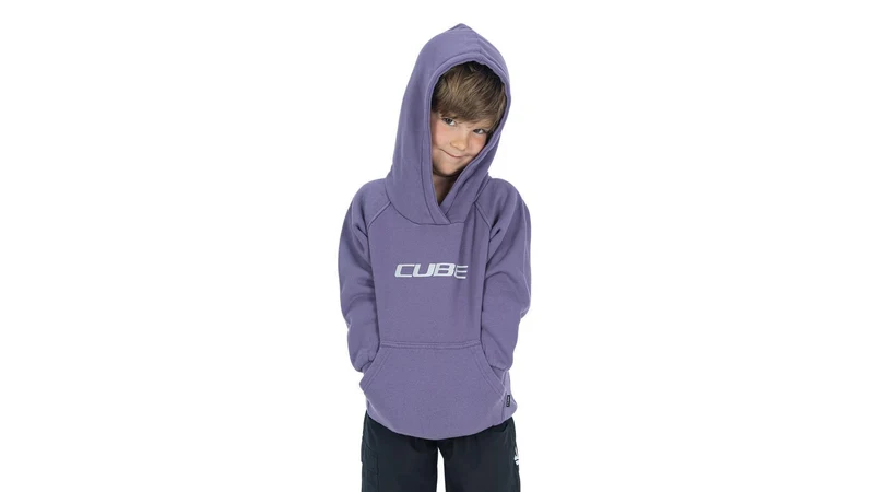 Cube Organic Hoodie Rookie violet