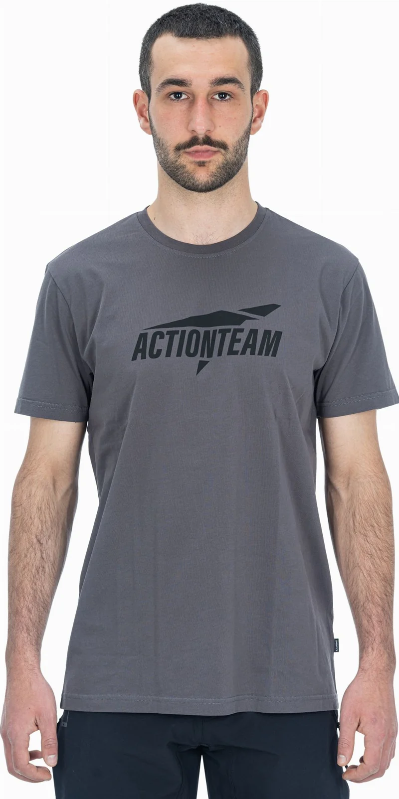 Cube Organic T-Shirt Actionteam GTY FIT grey´n´black