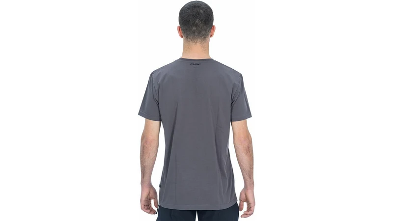 Cube Organic T-Shirt Actionteam GTY FIT grey´n´black