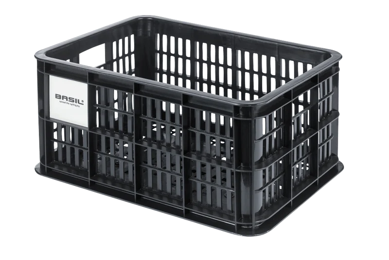 Basil Crate MIK Fahrradkasten schwarz
