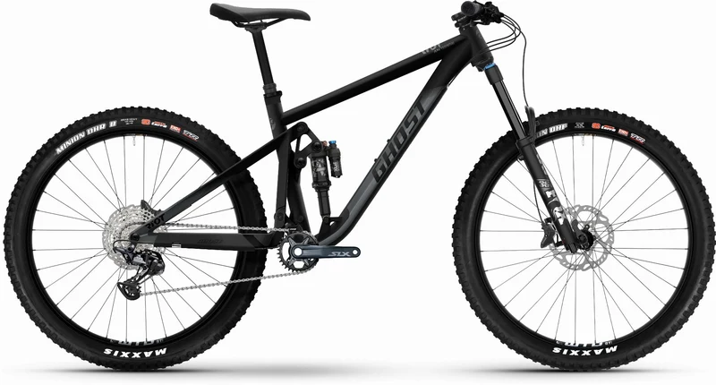 Ghost Riot AM Essential MTB-Fully black / dark grey - matt