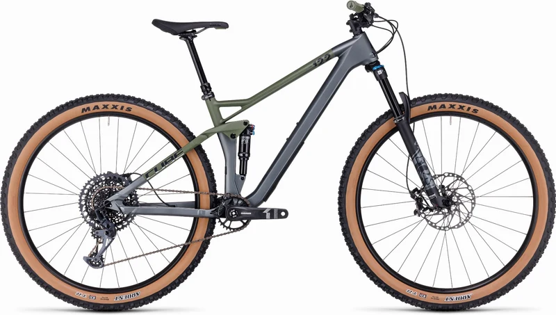 Cube Stereo One22 HPC TM MTB-Fully 29" flashgrey´n´olive