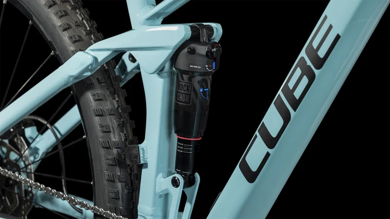 Cube Stereo One22 Race MTB-Fully mayablue´n´black
