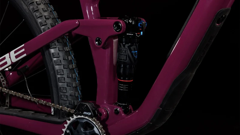 Cube Stereo One44 C:68X SLX MTB-Fully 29" wine´n´grey
