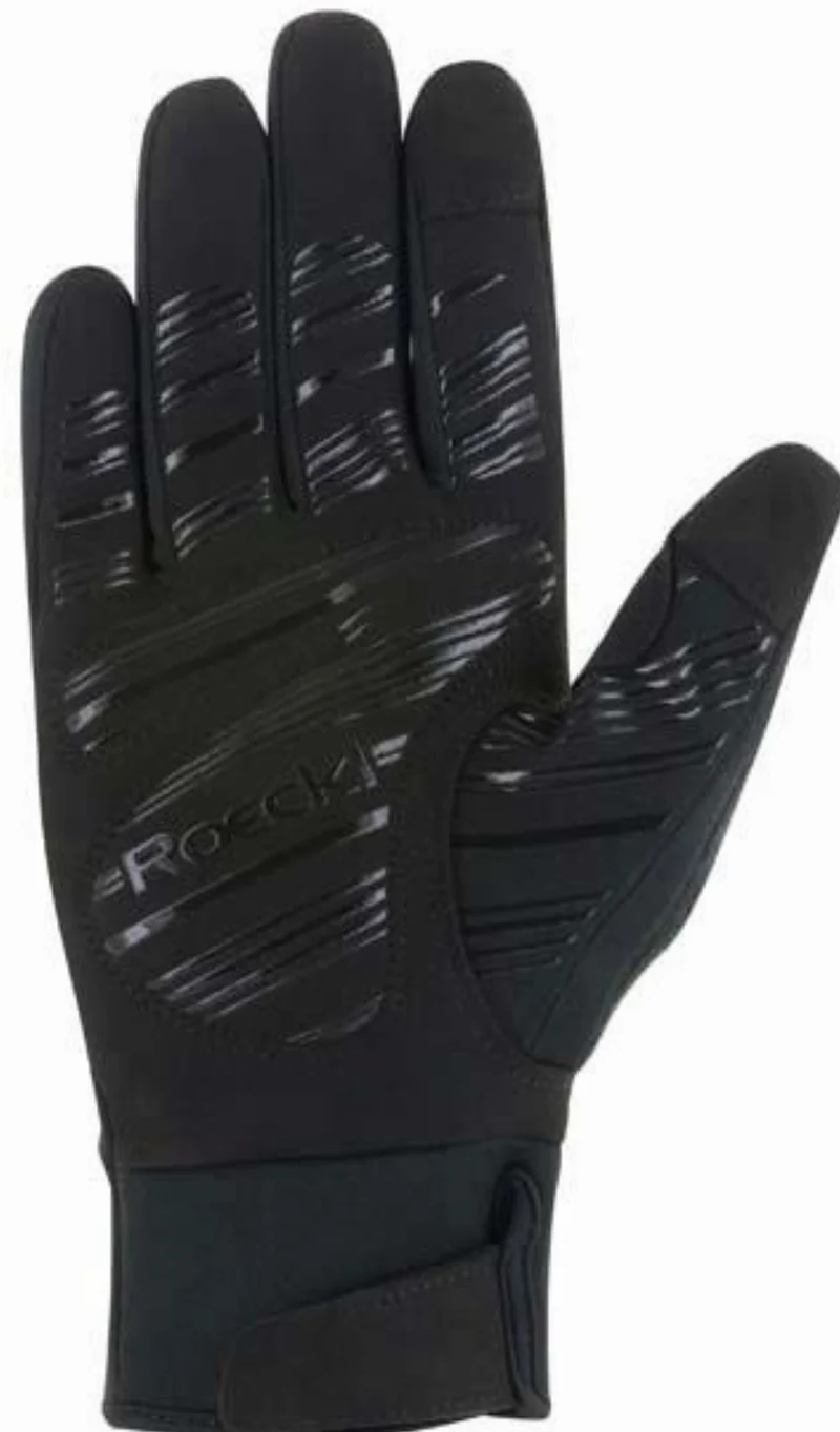 Roeckl Reichenthal Jr. Handschuhe lang black/sulphur spring