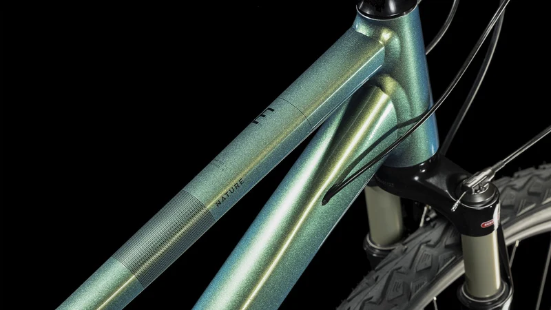 Cube Nature EXC Crossrad Trapeze 28" verde´n´black