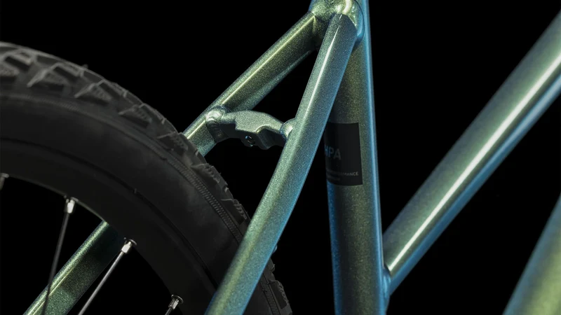 Cube Nature EXC Crossrad Trapeze 28" verde´n´black