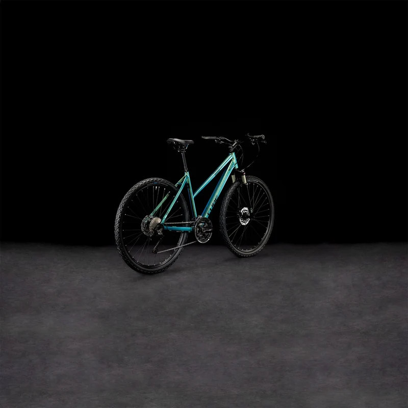 Cube Nature EXC Crossrad Trapeze 28" verde´n´black
