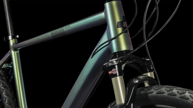 Cube Nature EXC Crossrad Diamant 28" verde´n´black