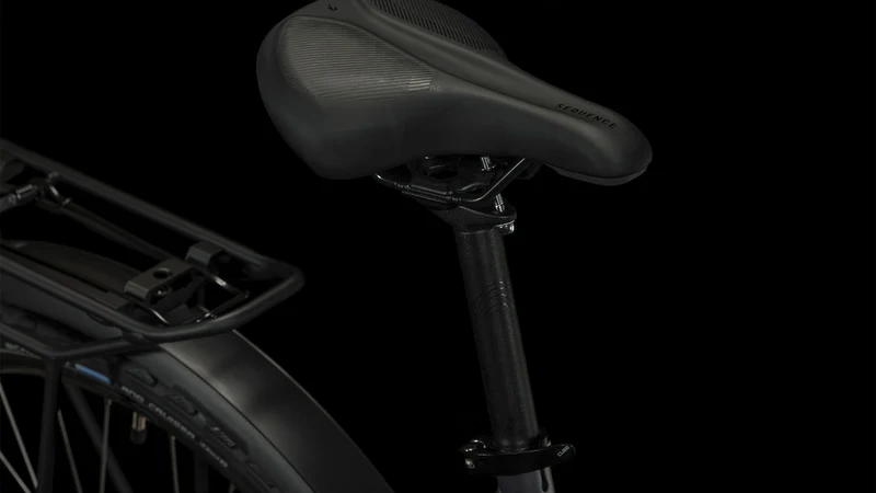 Cube Nature Allroad Trekkingrad Trapeze 28" graphite´n´black