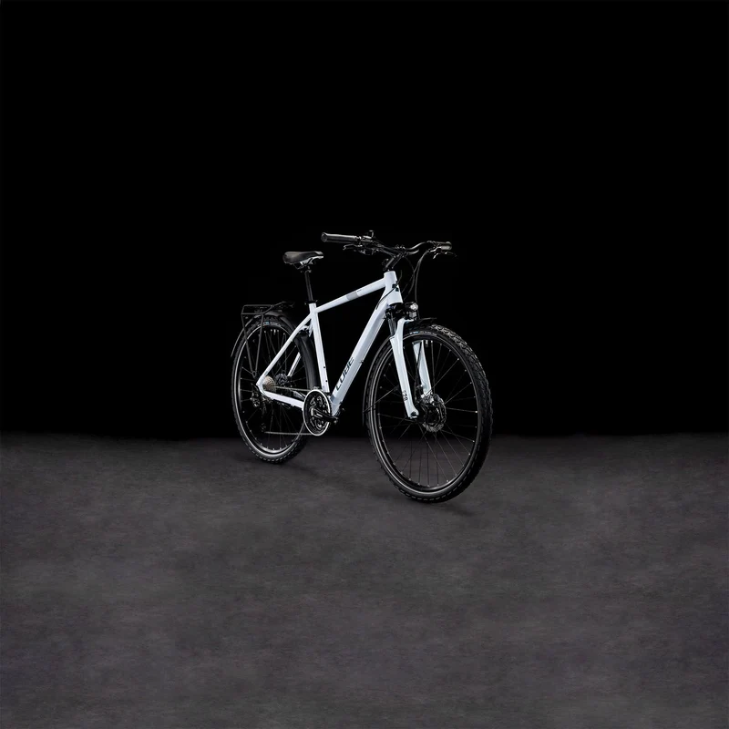 Cube Nature Pro Allroad Trekkingrad Diamant 28" frostwhite´n´grey