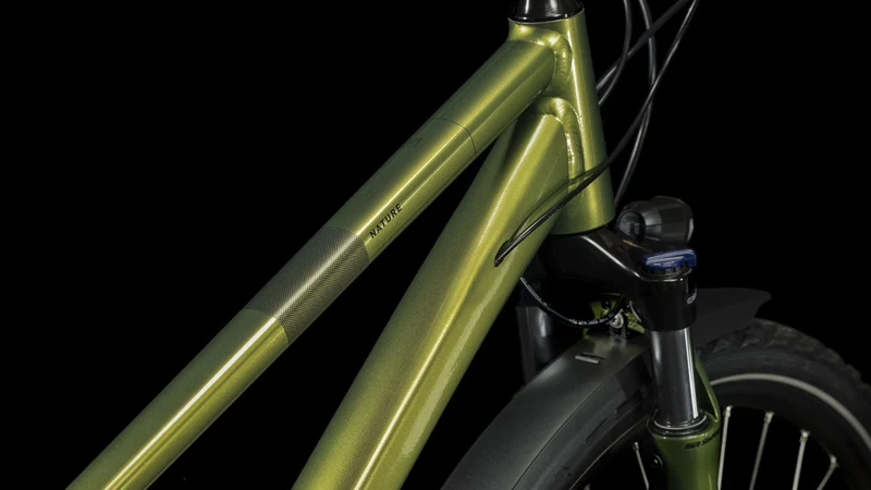 Cube Nature Allroad Trekkingrad Trapeze 28" shinymoss´n´black