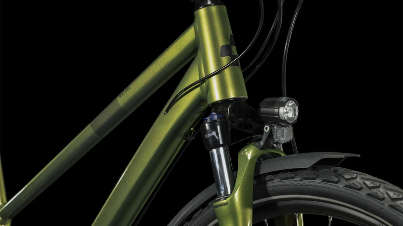 Cube Nature Allroad Trekkingrad Trapeze 28" shinymoss´n´black