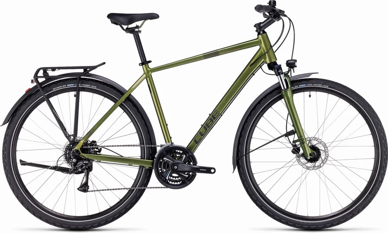 Cube Nature Allroad Trekkingrad Diamant 28" shinymoss´n´black
