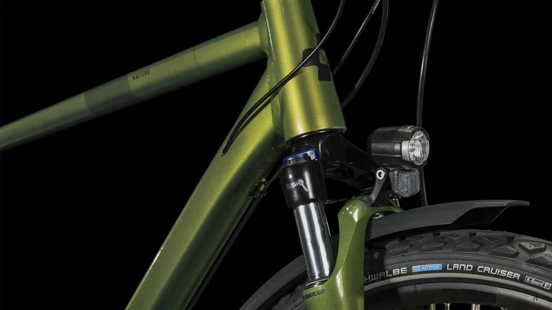 Cube Nature Allroad Trekkingrad Diamant 28" shinymoss´n´black