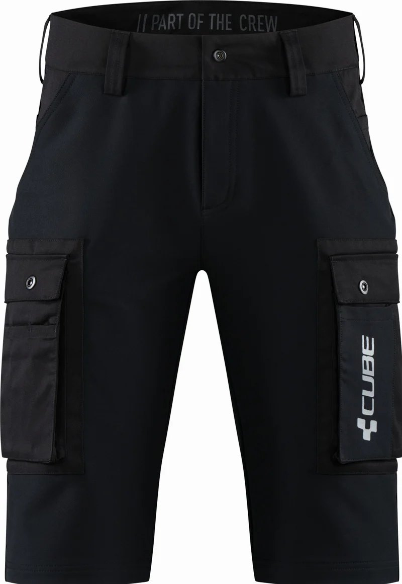 Cube Work Shorts Crew black