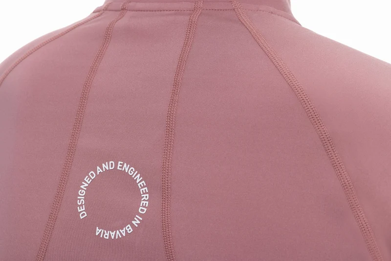 Cube ATX WS Trikot Half Zip Langarm rose
