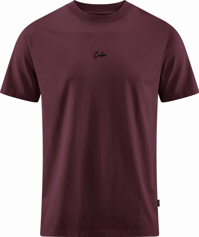 Cube Organic T-Shirt Script GTY Fit plum