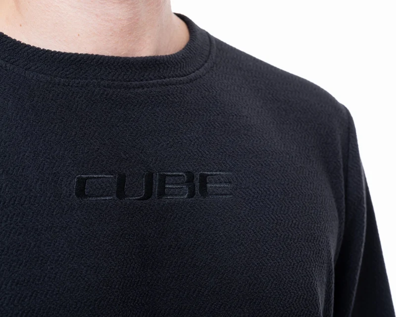 Cube ATX Fleece Trikot Langarm black