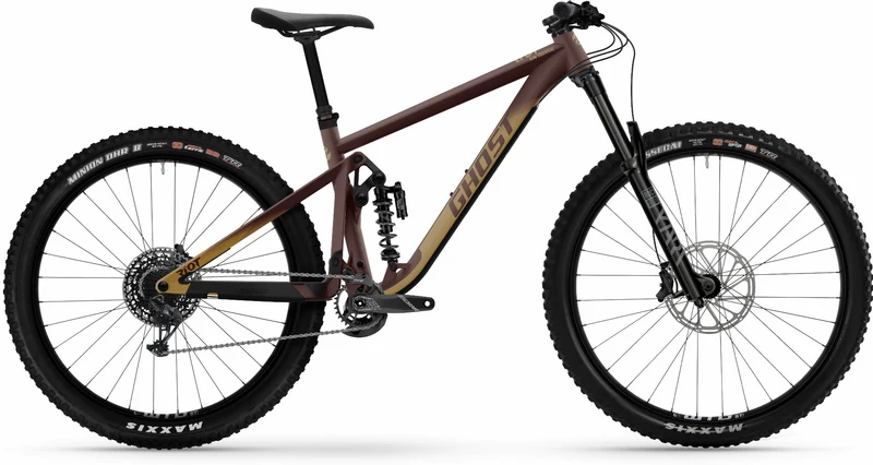 Ghost Riot EN Essential MTB-Fully met. rust dark red / light dust - matt