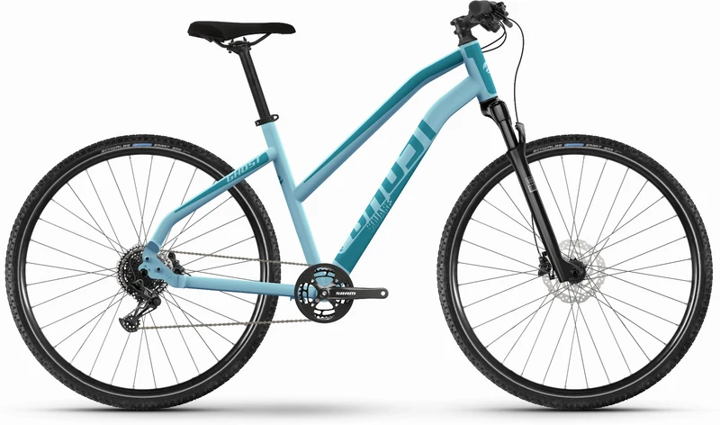 Ghost Square Cross Essential Mid Crossrad Trapez 28" blue grey / dirty blue - matt