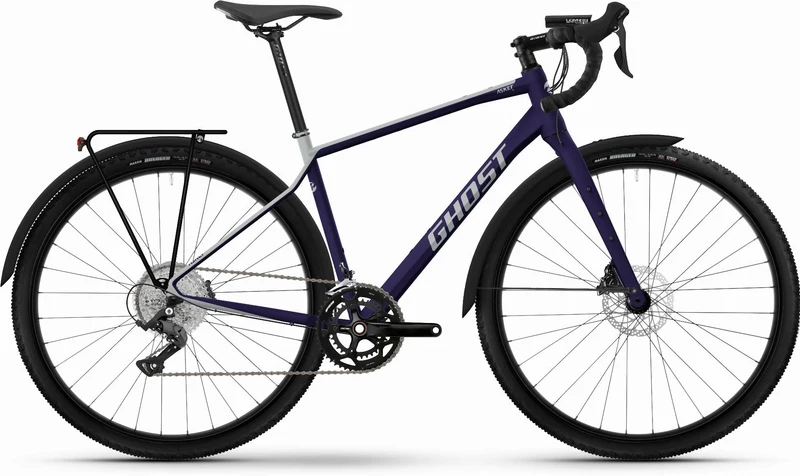 Ghost Asket EQ Gravelbike Diamant 28" very dark purple/light grey matt