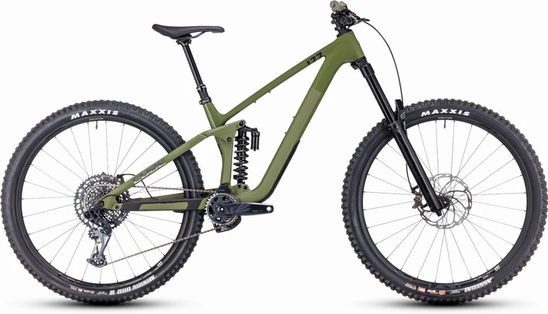 Cube Stereo One77 C:68X TM MTB-Fully 29" olive´n´chrome