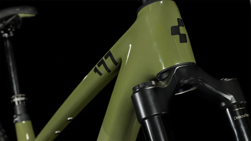 Cube Stereo One77 C:68X TM MTB-Fully 29" olive´n´chrome