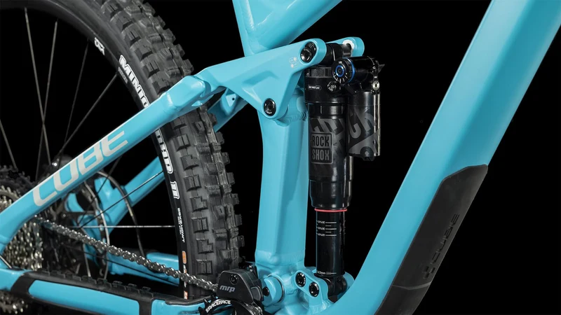 Cube Stereo One77 Race MTB-Fully 29" bondiblue´n´grey