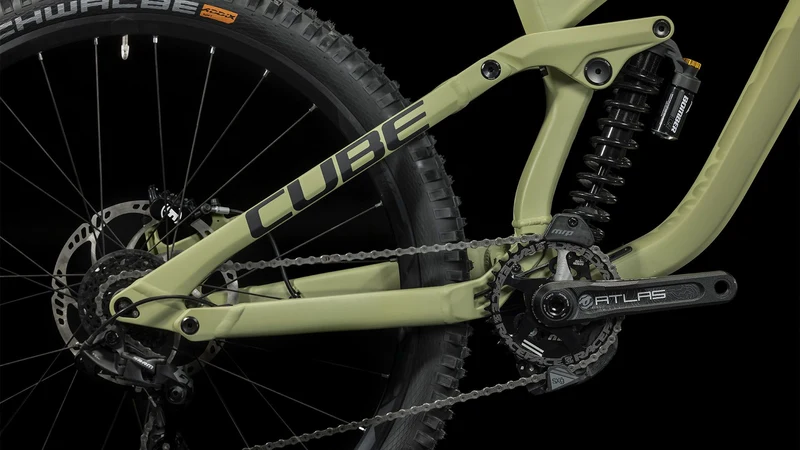 Cube Two15 Race MTB-Fully 27,5" lightolive´n´black