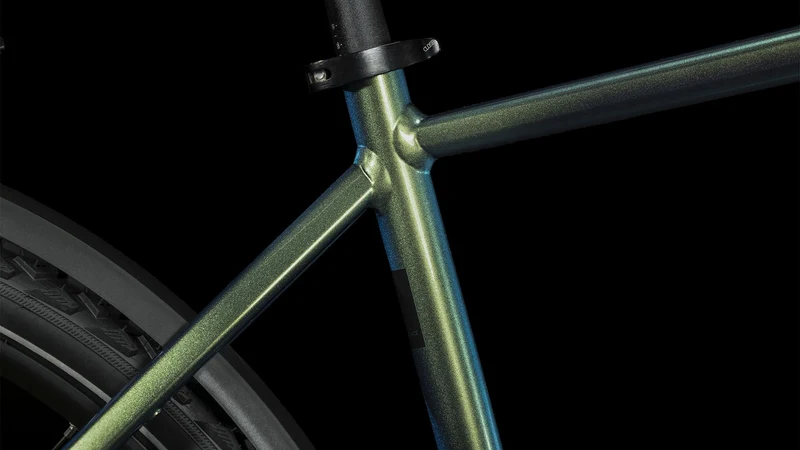 Cube Nature EXC Allroad Trekkingrad Diamant 28" verde´n´black