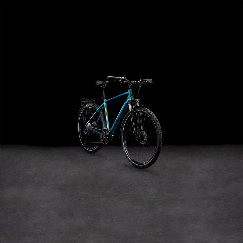 Cube Nature EXC Allroad Trekkingrad Diamant 28" verde´n´black