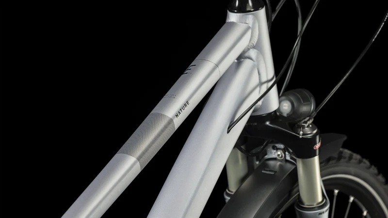 Cube Nature EXC Allroad Trekkingrad Trapeze 28" polarsilver´n´black