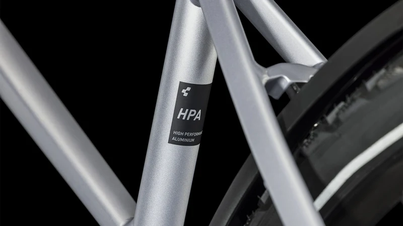 Cube Nature EXC Allroad Trekkingrad Trapeze 28" polarsilver´n´black