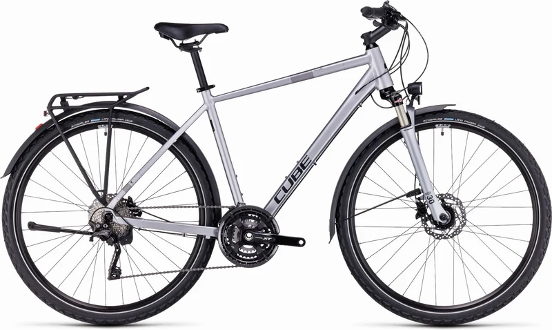 Cube Nature EXC Allroad Trekkingrad Diamant 28" polarsilver´n´black