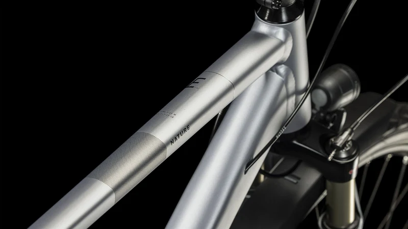 Cube Nature EXC Allroad Trekkingrad Diamant 28" polarsilver´n´black