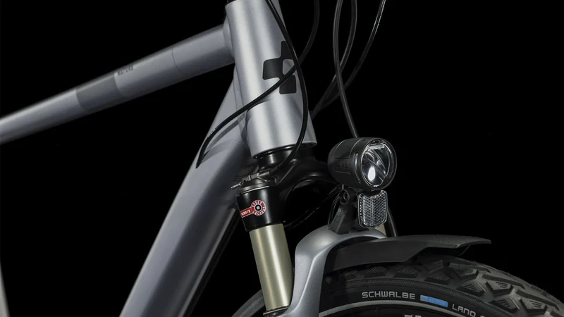 Cube Nature EXC Allroad Trekkingrad Diamant 28" polarsilver´n´black