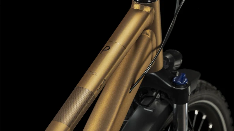 Cube Nature Pro Allroad Trekkingrad Trapeze 28" gold´n´black