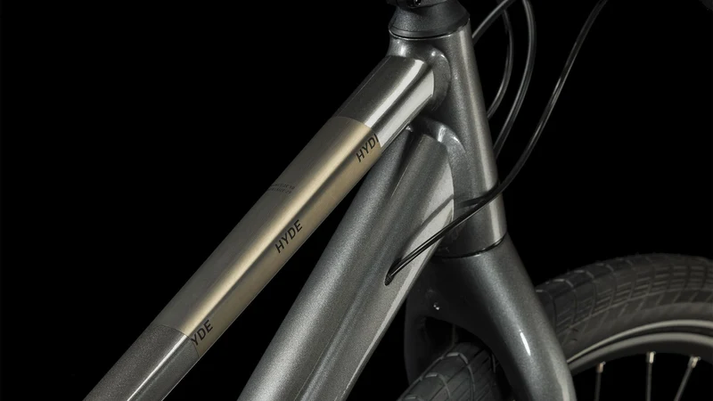 Cube Hyde Cityrad Trapeze 28" graphite´n´black